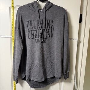 OKLAHOMA CHRISTIAN UNIVERSITY Boxercraft Charcoal Gray Pullover